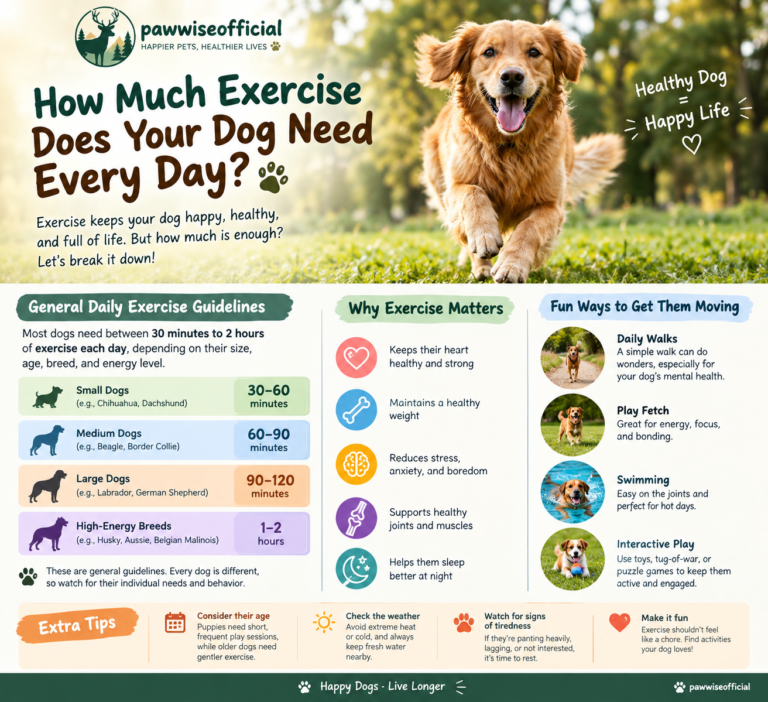 How Much Exercise Does Your Dog Need Every Day?
