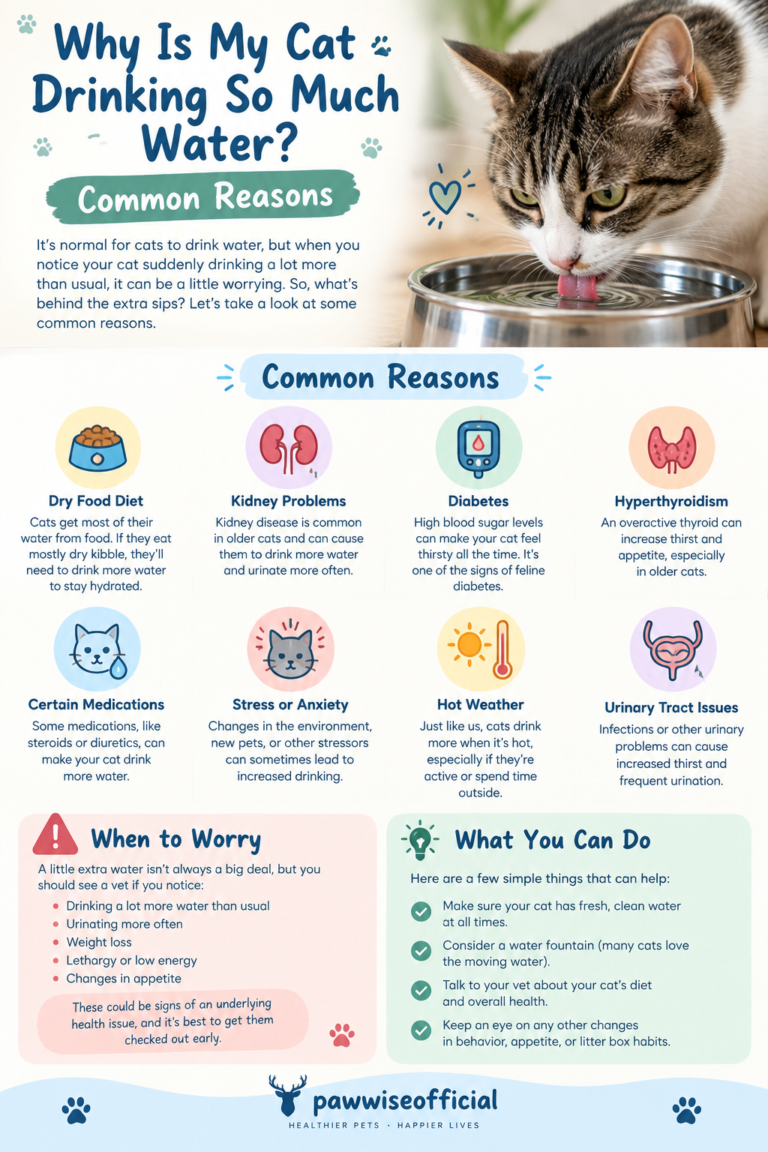 Why Is My Cat Drinking So Much Water? Common Reasons